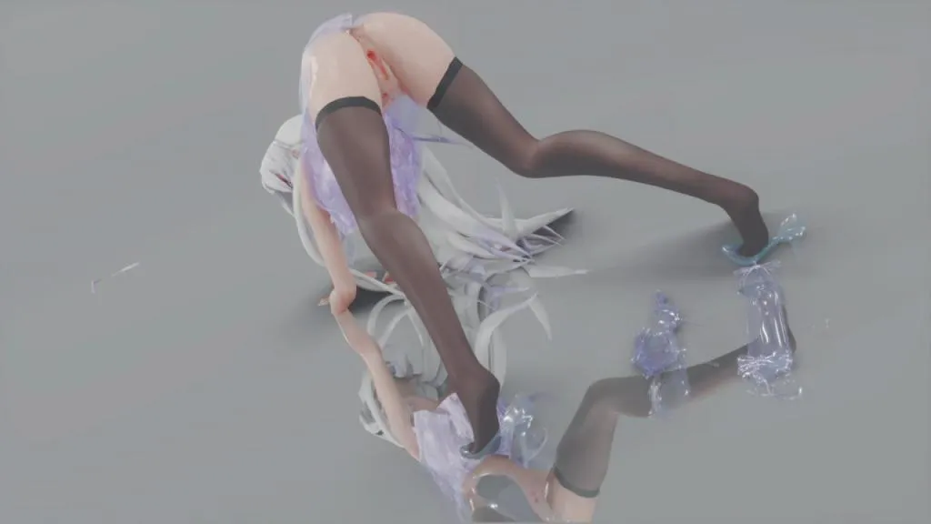 MMD20布料黑丝高跟鞋弱音BrownEyedGirls