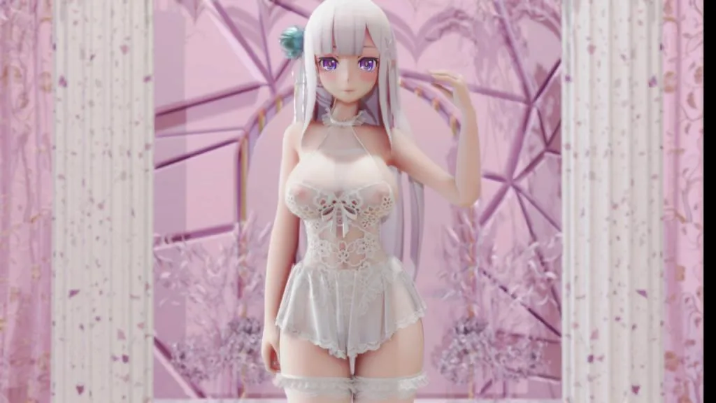 MMDRe0爱蜜莉亚Bunnystyle