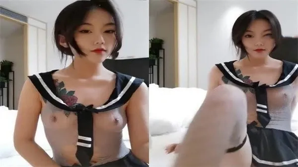 丝袜情趣JK装小姐姐淫声荡语撩骚互动道具玩弄无毛骚逼